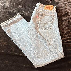 Levi's 514 Denim Jeans W30 L32 Unisex